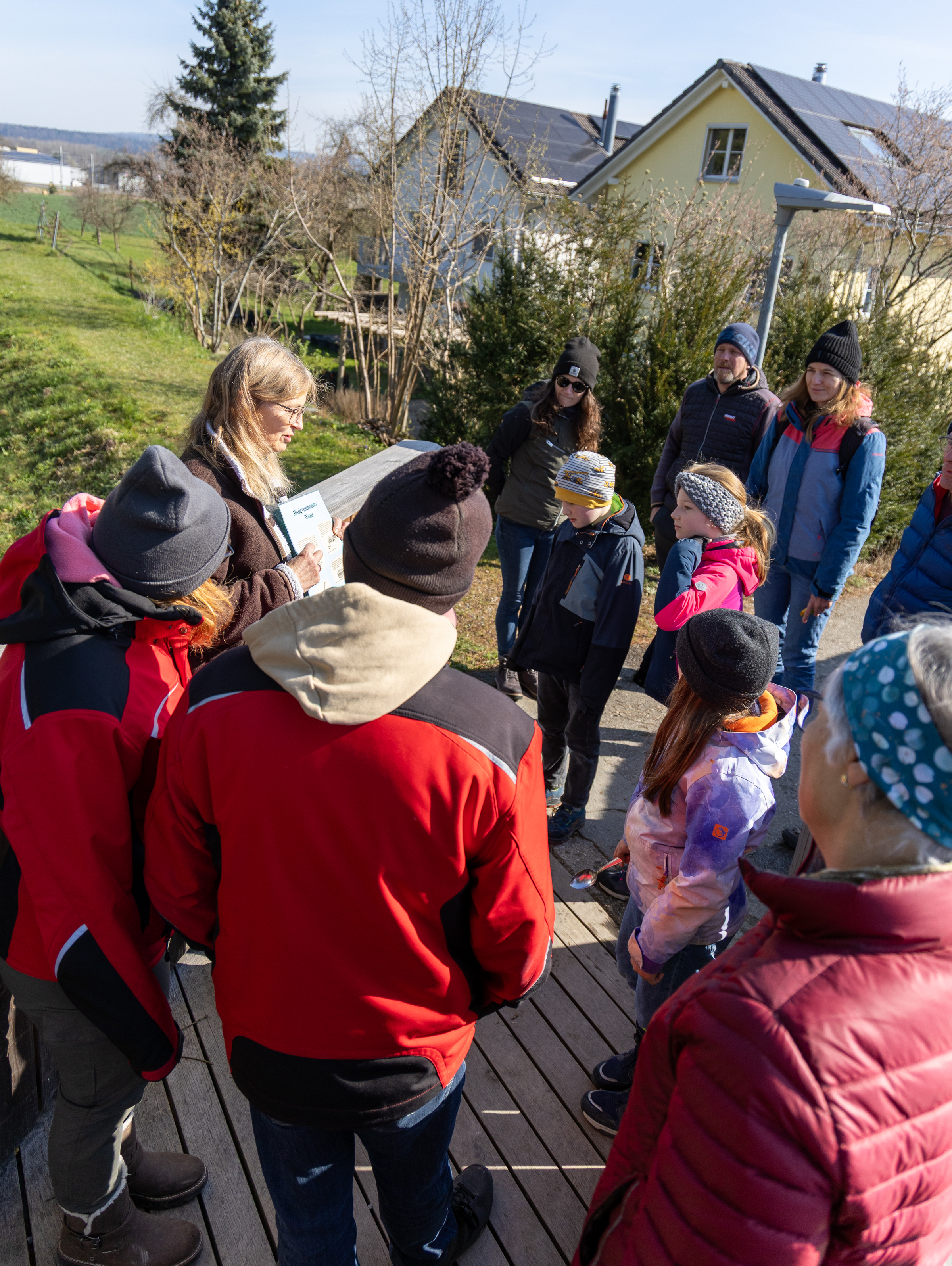 An der Wasserexkursion